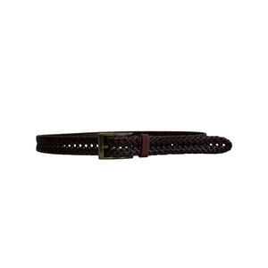 Docker’s Men’s Brown Braided Belt Size 42 Leather Tab
